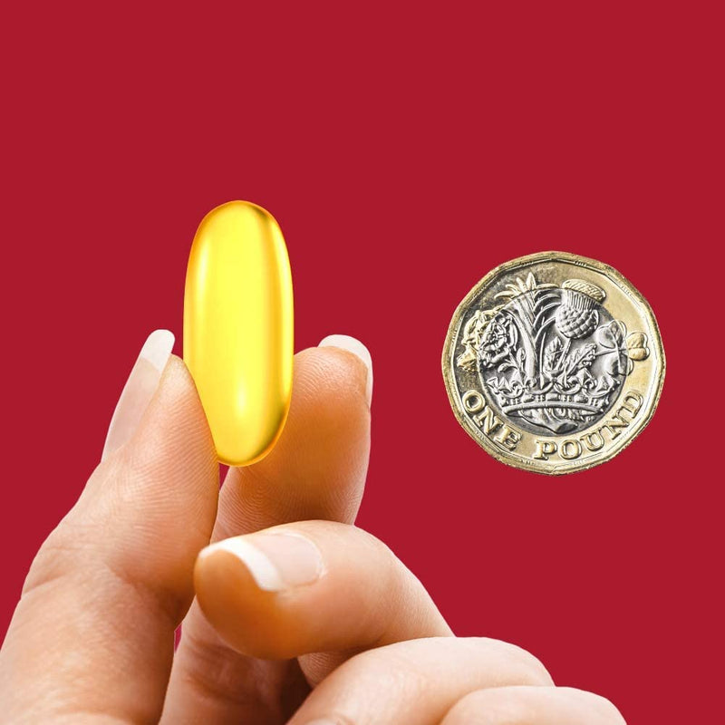 [Australia] - Seven Seas Cod Liver Oil Tablets, Maximum Strength, 885 mg Cod Liver Oil & Fish Oil, 308 mg Omega-3, 60 Capsules With Vitamin D, EPA & DHA Cod Liver Oil Maximum Strength 