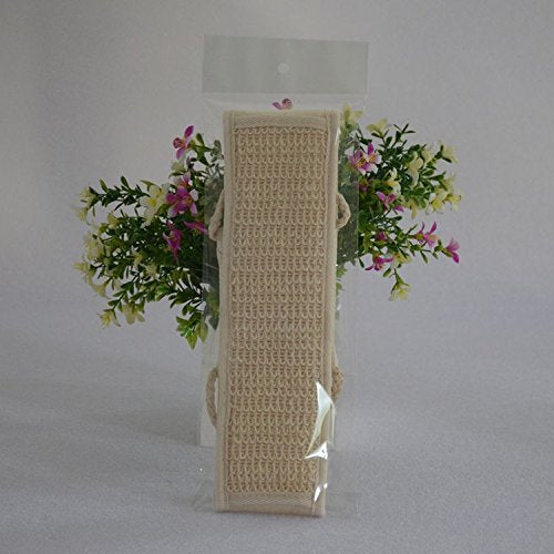 [Australia] - Natural Sisal Sponge Bath Set, 2 Natural Sisal Loofah Back Scrubber & 1 sisal Exfoliating Soap Saver Bag，Luffa Bath Scrubber for Women and Men Exfoliating, Body Care – Home Spa Shower Wash 