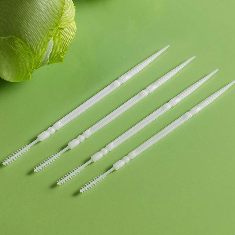 [Australia] - 1060pcs Dental Toothpicks Double-Ended Interdental Brushes Plastic Oral Teeth Cleaning Tool Dental Floss Sticks for Men Women 