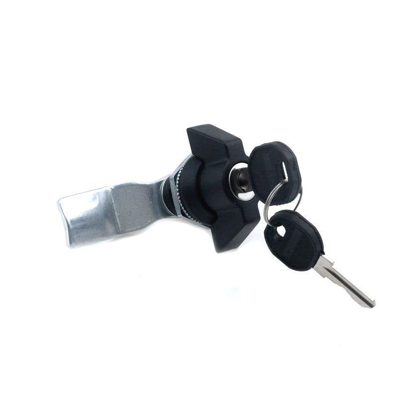 [Australia] - Mewutal Thumb Operated 7/8" Cylinder Offset Cam Lock with 2pcs Keys for Truck Pickup Tool Box Vending Machine Drawer Tool Box Mailbox 
