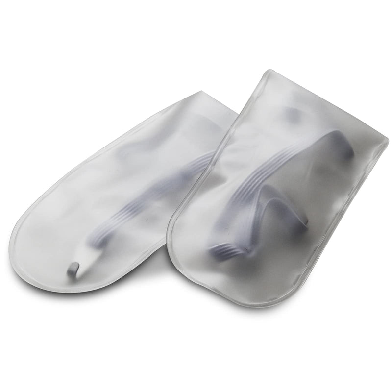 [Australia] - Twin Pack (Pair) - RE-GEN PVC Plastic Reusable Protective Transparent Adjustable First Aid Finger Stall Protection Cot (Medium) Medium 