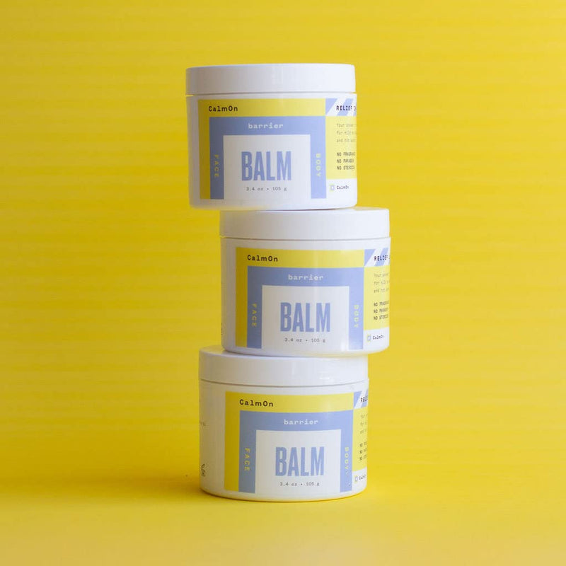 [Australia] - CalmOn Barrier Balm Maximum Strength Anti Itch Eczema Soothing Face Cream with Collodial Oatmeal Soothes Dry, Irritated, Flaky, Scaly, Redness, Seborrheic Dermatitis 