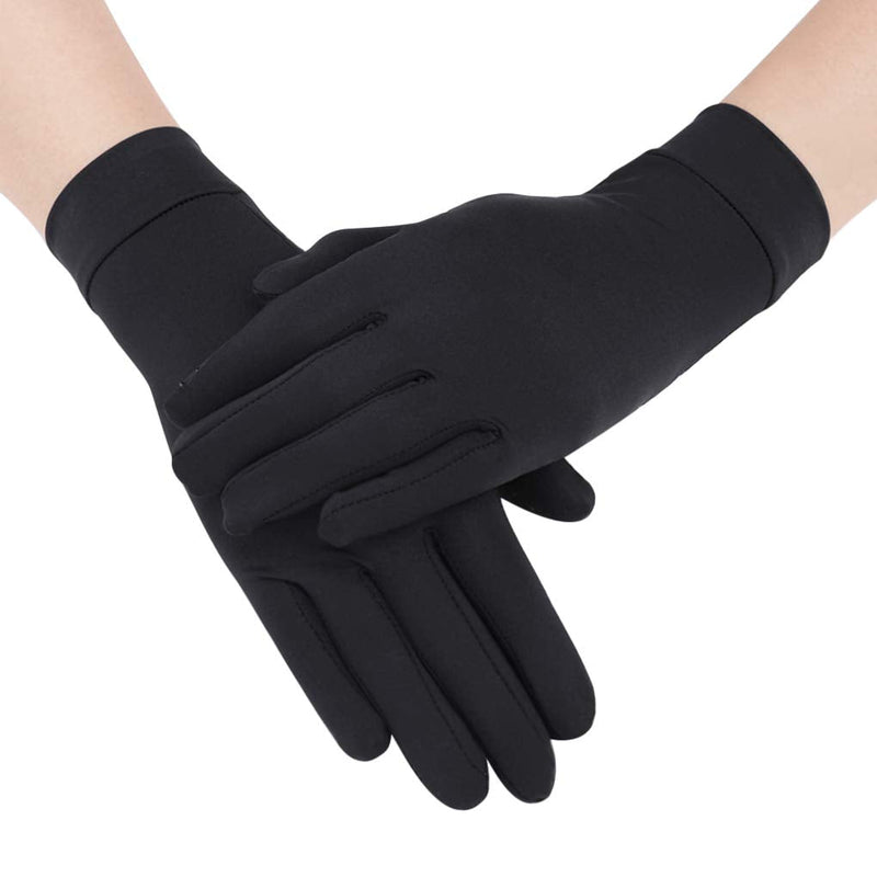 [Australia] - Men Women Compression Arthritis Gloves Stretchy Non-Slip Gloves for Rheumatoid Swelling Tendonitis Hand Pain Relief Full Finger Medium 