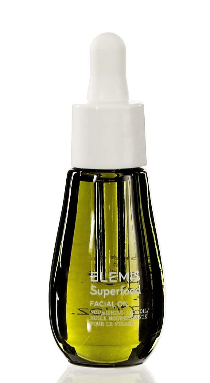 [Australia] - Elemis Superfood Facial Oil, Nourishing Face Oil Formulated with 9 Antioxidant-Rich Superfoods, Award-Winning Facial Oil to Enhance Radiance and Complexion, Lightweight Oil to Plump and Smooth, 15 ml 