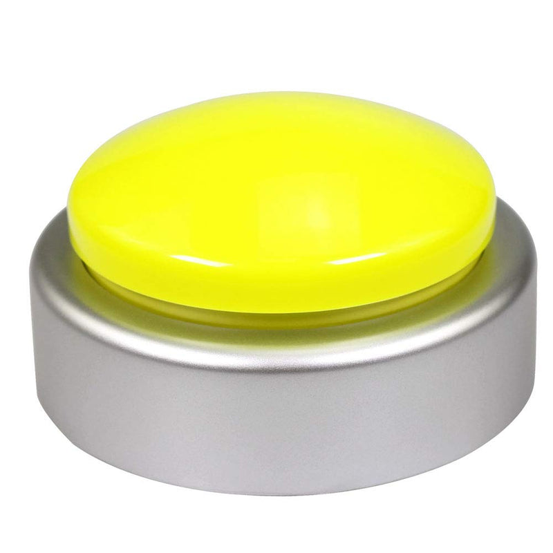 [Australia] - Extra Large Talking Alarm Clock for Blind - Announcing Time, Date and Week of Day. Perfect for Visually impaired，Elderly (Yellow-Green+Silver) 