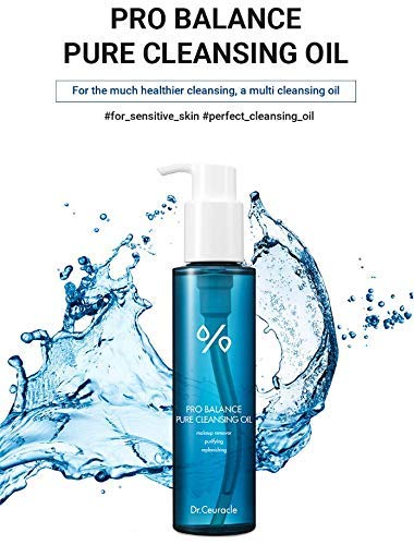 [Australia] - Dr.Ceuracle Pro-balance Pure Cleansing Oil for gentle face, eye pointup and makeup remover, daily deep cleansing for all skin types 