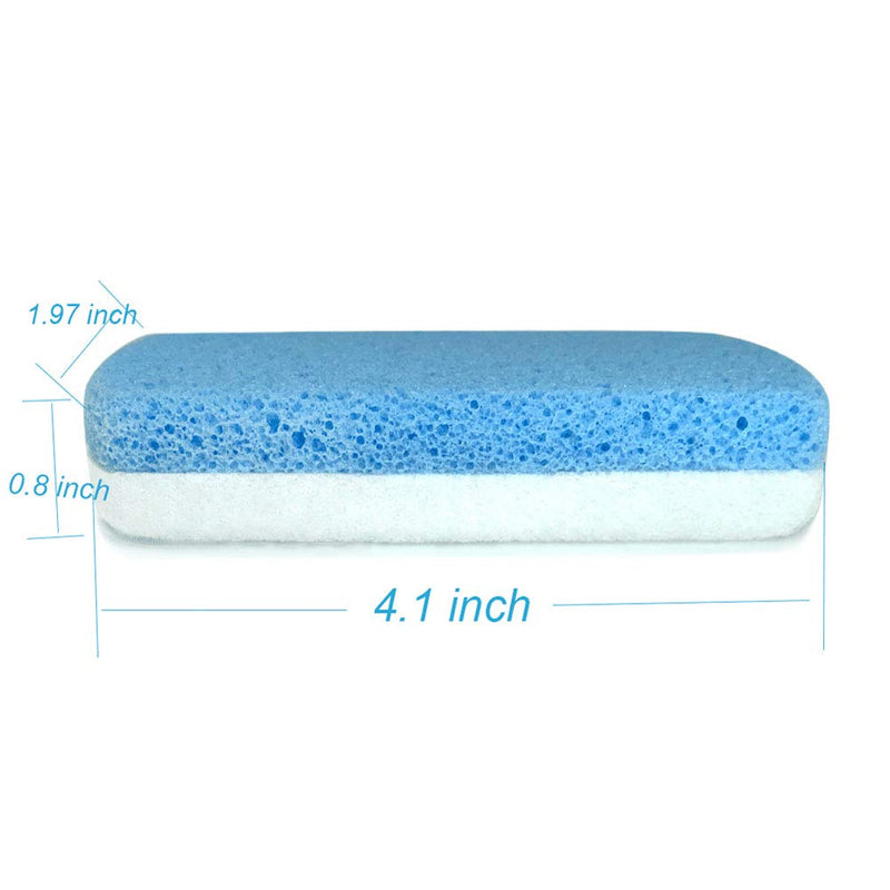 [Australia] - Maryton Glass Pumice Stone for Feet, Callus Remover and Foot Scrubber & Pedicure Exfoliator Tool Pack of 2 2 Count (Pack of 1) 