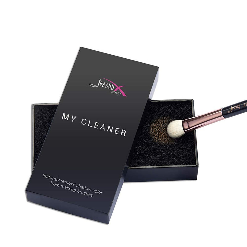 [Australia] - Jessup Makeup Brush Cleaner, Dry Makeup Brush Cleaner Sponge Quick Removal Color 