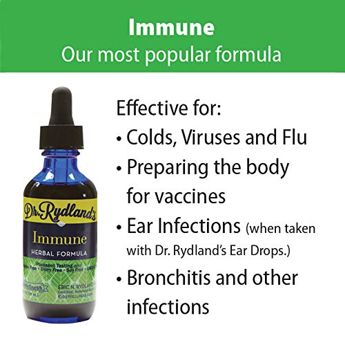 [Australia] - Dr. Rydland's Pleasant Tasting Liquid Herbal Formulas (Immune, 4oz) Immune 4 Fl Oz (Pack of 1) 