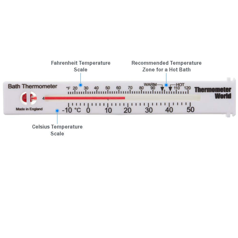 [Australia] - Bath Thermometer - Check Bath Water Temperature With This Easy To Use Bath Temperature Thermometer 