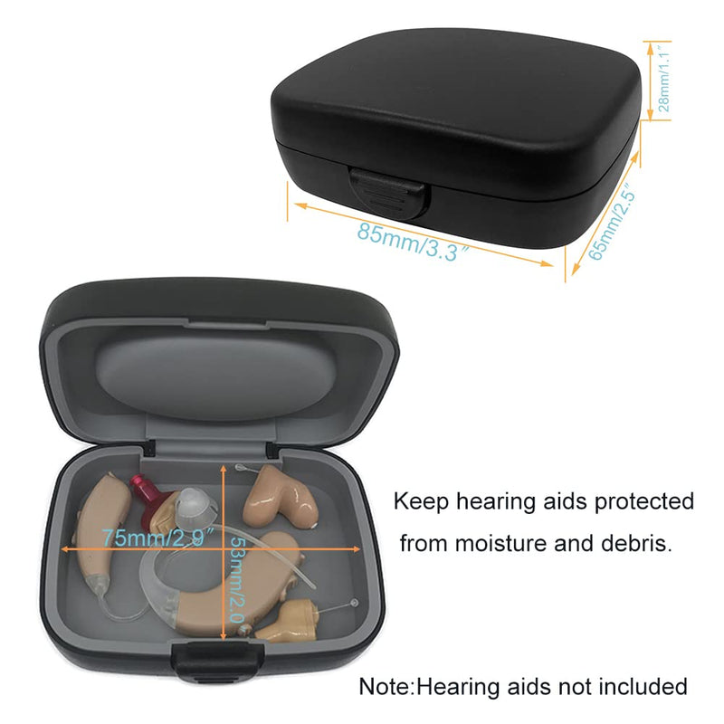 [Australia] - 12 Pieces Hearing aid Cleaning Kits, Hearing Amplifier Brush Tools with Wax Loop and Magnet Suitable for Earbuds,Headphones,Airpods Cleaner Brush Kits with Storage case 