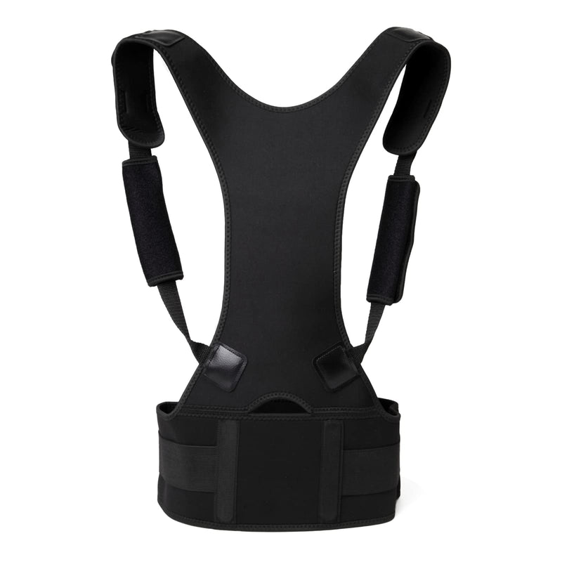 [Australia] - Back Brace for Posture Support for Women and Men, Lumbar Shoulder Posture Correction,Shoulder Straps for Back (L) L 