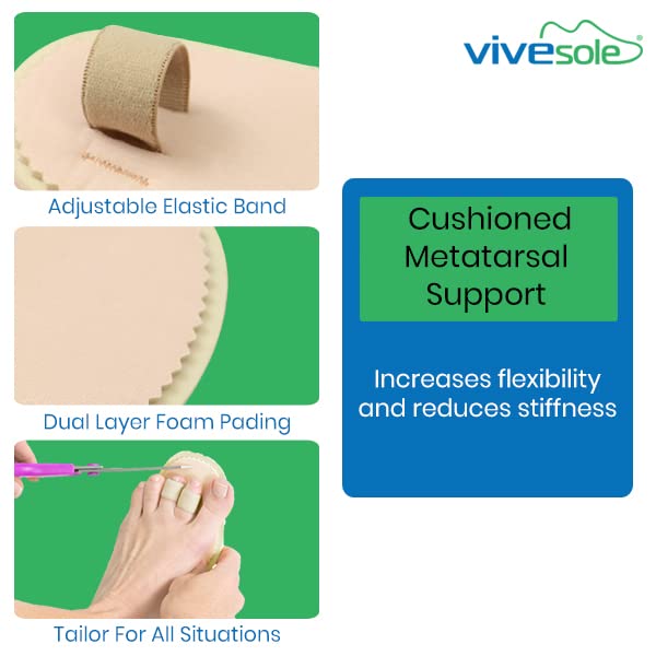 [Australia] - ViveSole Toe Straightener Splint [Pair] - Hammer Toe, Joint Realign Cushion Brace for Claw, Curled, Crooked Toe - Metatarsal Support Loop Guard Alignment Corrector Wrap for Tendon, Broken Toe Surgery 