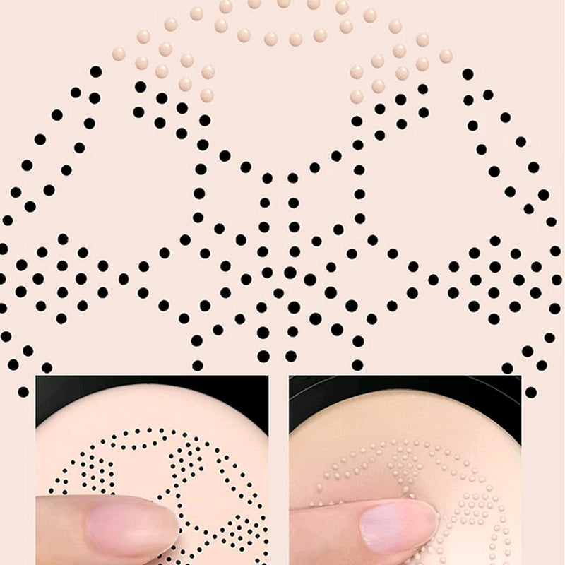 [Australia] - Mushroom Head Air Cushion CC Cream - Mushroom Head Foundation / Long Lasting Nude Matte Concealer, Oil Control/ Moisturizing BB Cream Makeup 
