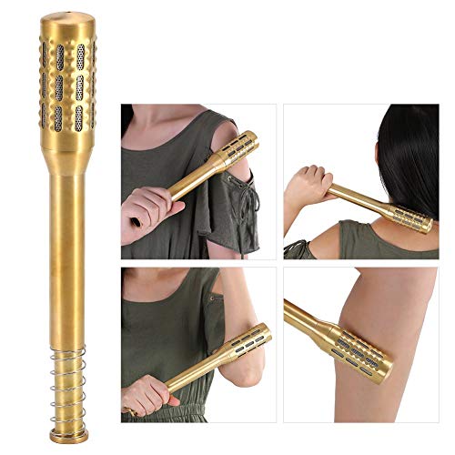 [Australia] - Moxibustion Stick,Protable Brass Moxa Roll Burner Stick Eight Claw Design With Heat Diffusion Holes For Moxibustion Stick Bruner 