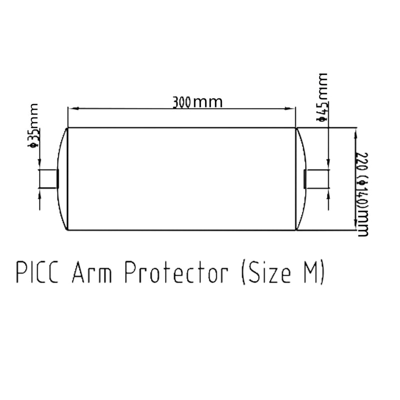 [Australia] - HKF HO KI HO Adult PICC Line Covers for Shower,Waterproof Cast Cover Arm & Elbow,Stretchy Neoprene Seal & Reusable PVC Cast Bags,30cmx22cm 