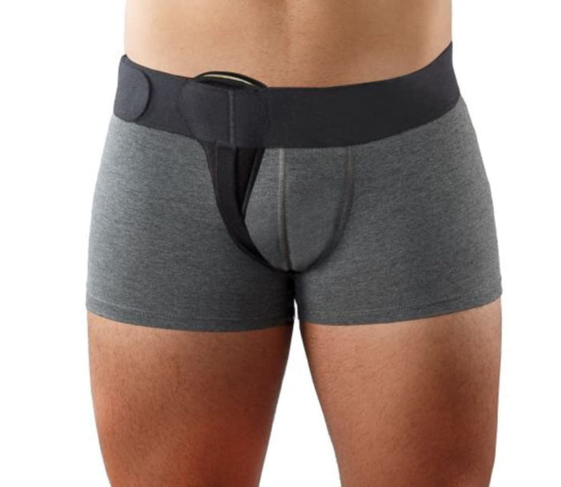 [Australia] - Movibrace Inguinal Groin Hernia Belt | Left, Right or Double (Right, Small), Black 