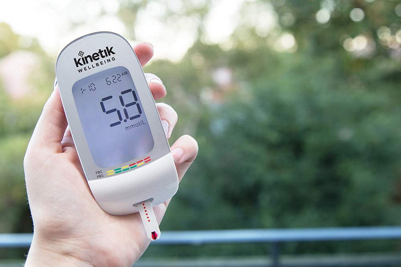 [Australia] - Kinetik Wellbeing Blood Glucose Monitoring System – Used by The NHS – in Association with St John Ambulance – Test Strips & Lancets Available on Prescription 