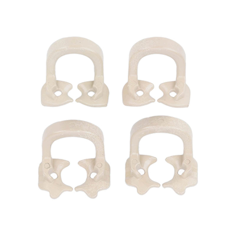 [Australia] - 4pcs Dental Matrices Clamp Rings, Dental Dam Separating Rings Barrier Clips Dental Accessory for Oral Health Care 