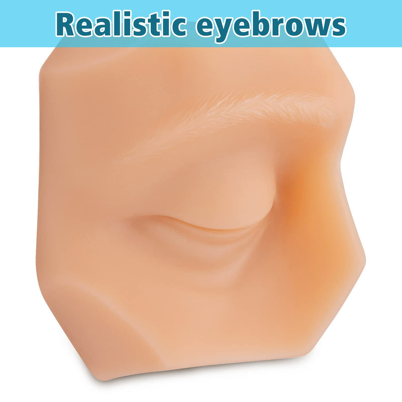 [Australia] - Ultrassist Soft Silicone Eye Model for Practicing Piercing, Suture, Silicone Flexible Model for Education Display, Rubber Right Eye for Teaching Instructions 
