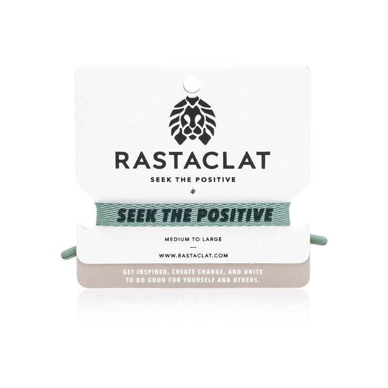 [Australia] - Rastaclat Seek The Positive - Men's Single Lace Bracelet GREN 