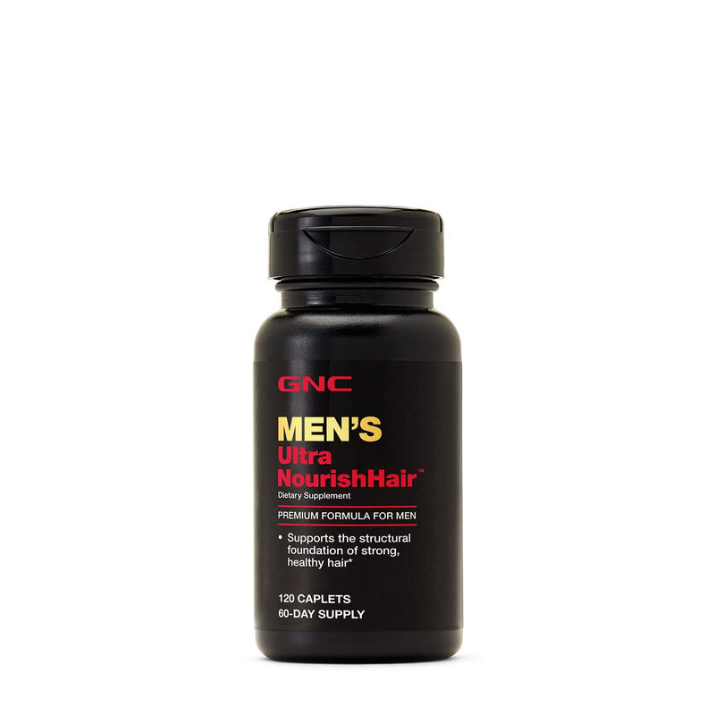 [Australia] - GNC Men's Ultra NourishHair Supplement - 120 Caplets 