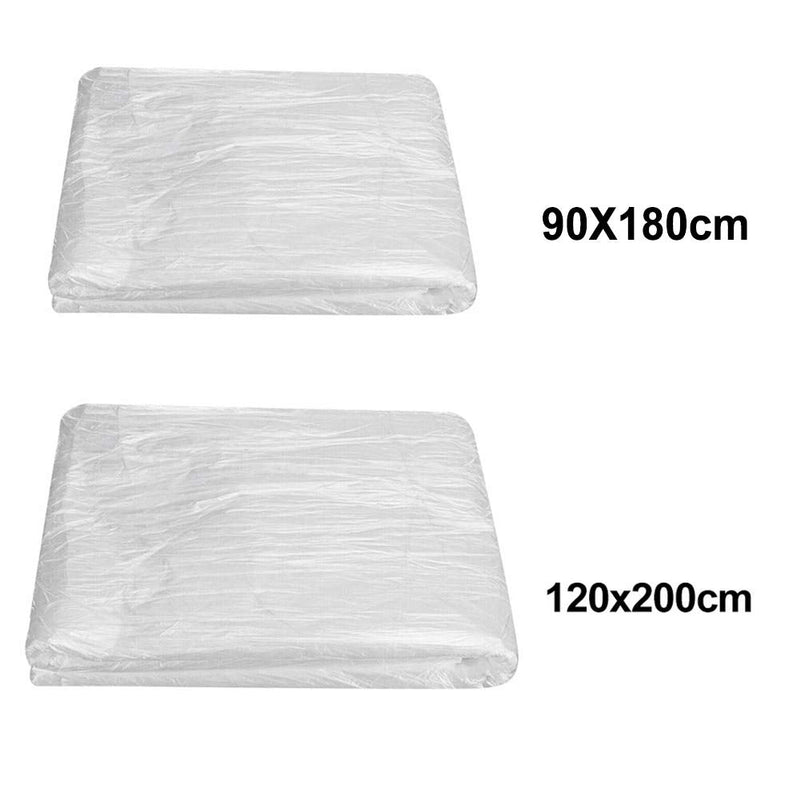 [Australia] - Faderr 100pcs Disposable Bed Sheet Covers Couch Cover for Massage Tables Bed Beauty Treatment Waxing Protection for Beauty Salon, Massage, Tattoo, Hotels(size:120x200cm) 120x200cm 
