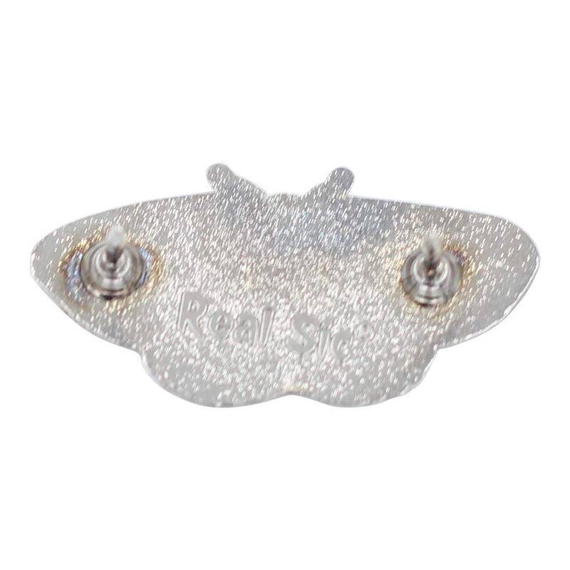 [Australia] - REAL SIC Moth Enamel Pin - Occult Lapel Pin In 4 Different Colors - Cinnabar Moth, Luna Moth Lapel Pins - Moth Meme Enamel Pin Accessory for Jackets, Backpacks, Hats, Bags & Tops Luna (Green) 