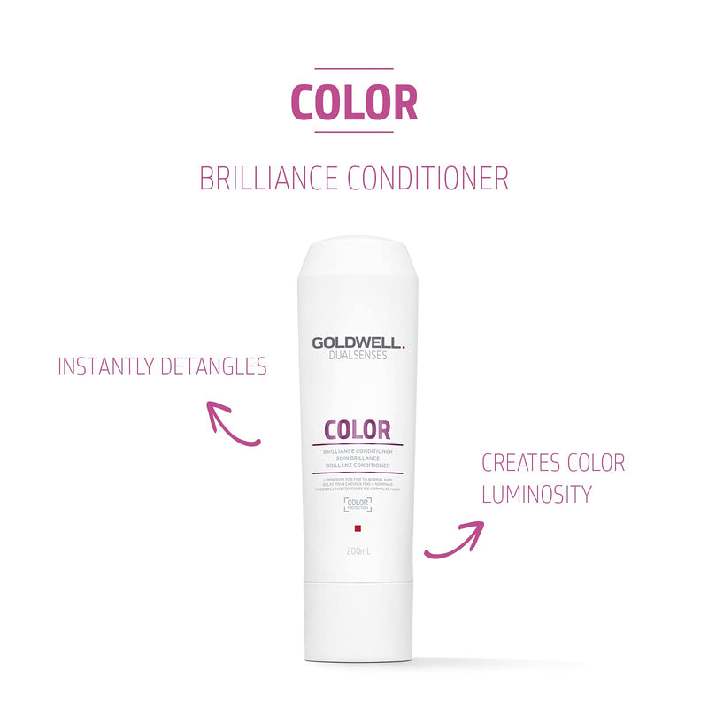 [Australia] - Goldwell Dualsenses Color, Brilliance Conditioner for Fine to Normal Hair, 200 ml 