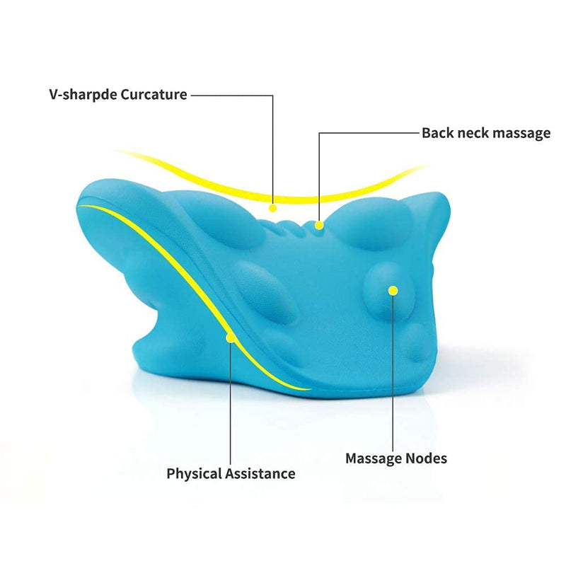 [Australia] - REARAND® Neck Stretcher,Neck and Shoulder Relaxer ,Neck Cloud for TMJ Pain Relief and Cervical Spine Alignment ,Neck Pain Relief Chiropractic Pillow,Posture Corrector 