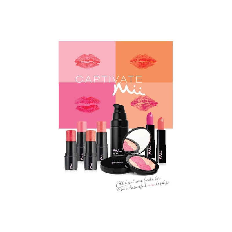 [Australia] - Mii Cosmetics Dreamy Duo Cheek Colour Blusher & Highlighter, Sweetheart 