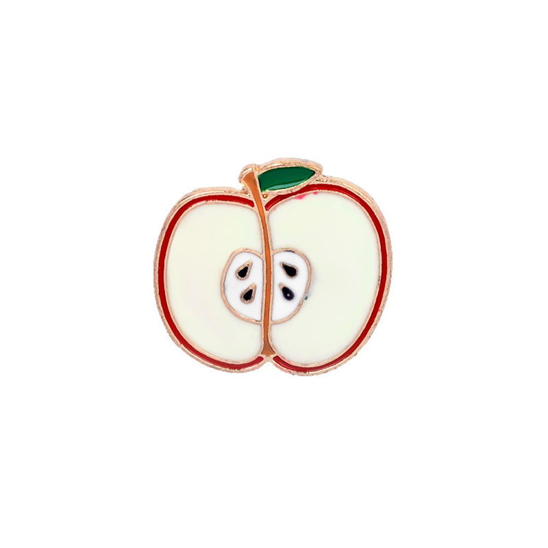 [Australia] - kingfishertrade-ltd Fashion Cartoon Enamel Brooch Pins Set for Unisex Child Women's Clothing Decorate Fruits Set 