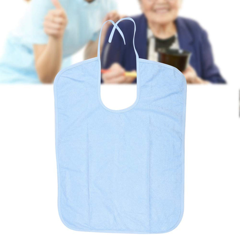 [Australia] - Professional Adult Bib, Elderly Waterproof Bib, Adult Mealtime Saliva Towel + Dining Apron Clothes Protector for Women & Men - Protect Clothes Tidy 50*70 1# 