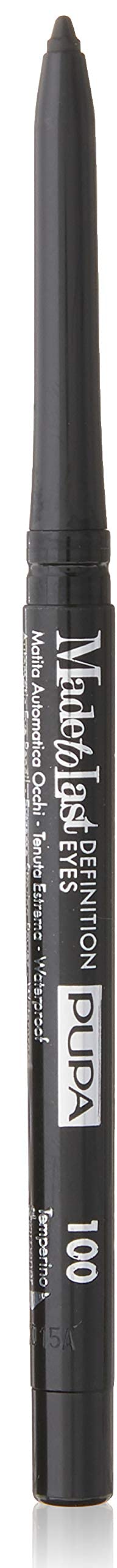 [Australia] - PUPA Milano Made To Last Definition Eyes - 100 Deep Black For Women 0.012 oz Eye Pencil 