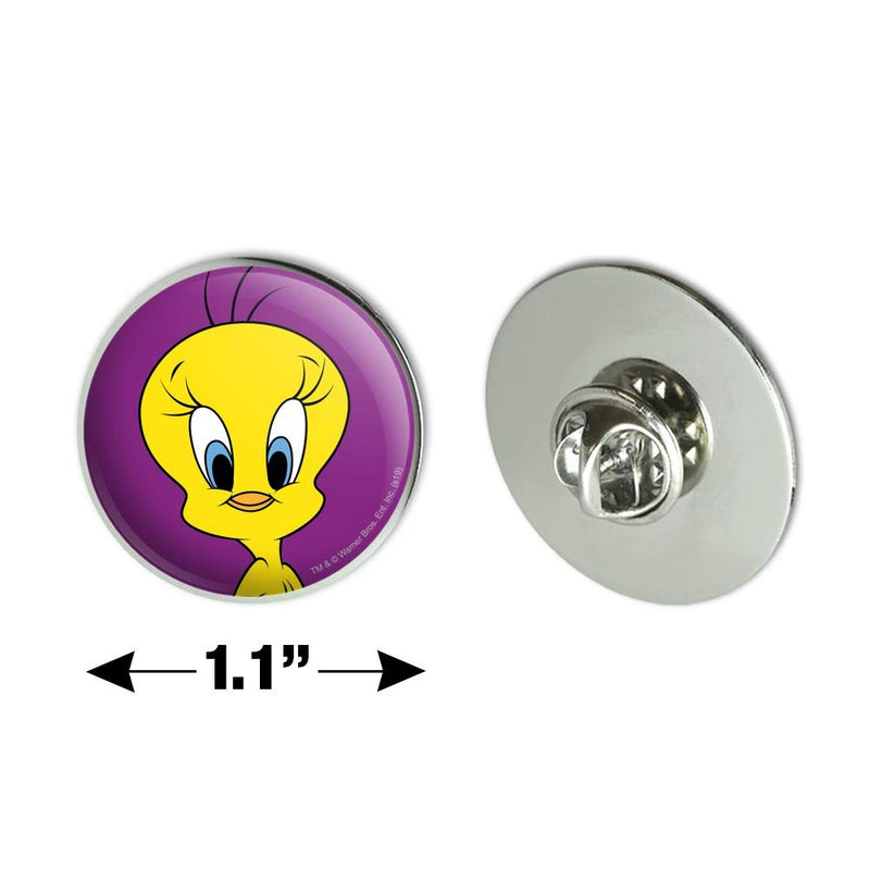 [Australia] - GRAPHICS & MORE Looney Tunes Tweety Bird Metal 1.1" Tie Tack Hat Lapel Pin Pinback 