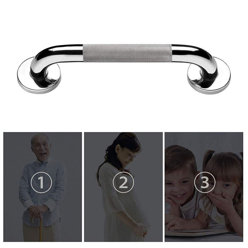 [Australia] - Bathroom Grab Bar HONPHIER® Anti-Slip Grab Rails SUS 304 Stainless Steel Towel Rails Safety Shower Handrails Support Rail, Toilet Grab Handle (12inch/300mm) 