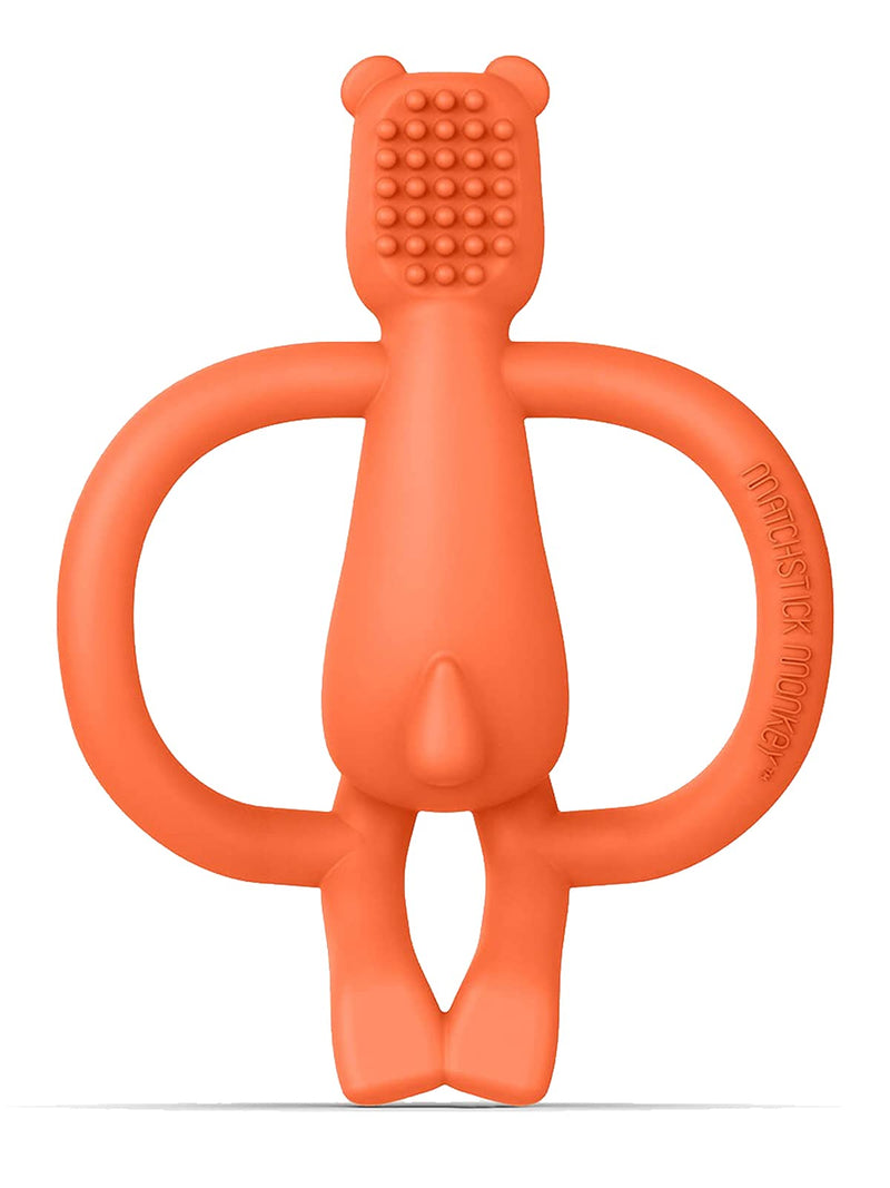 [Australia] - Matchstick Monkey, Bramble Bear Baby Teething Toy, Stimulates and Massages Sore Gums, 3 Months Old + 1 Animal Teether 