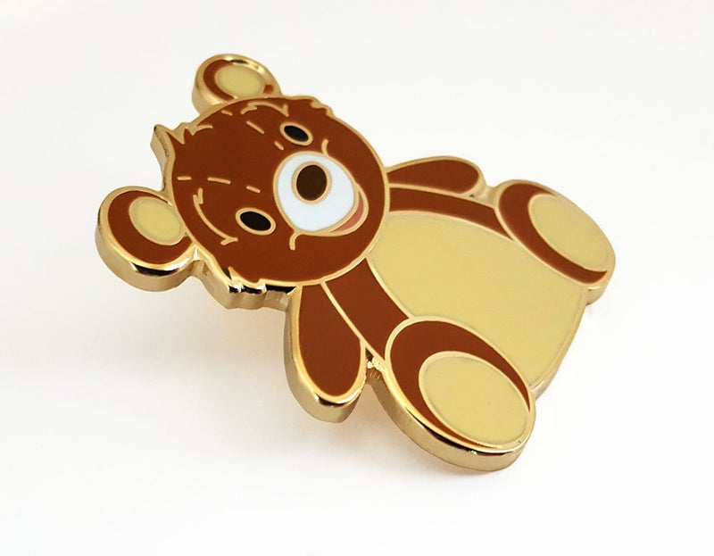 [Australia] - Pinsanity Cute Teddy Bear Enamel Lapel Pin 