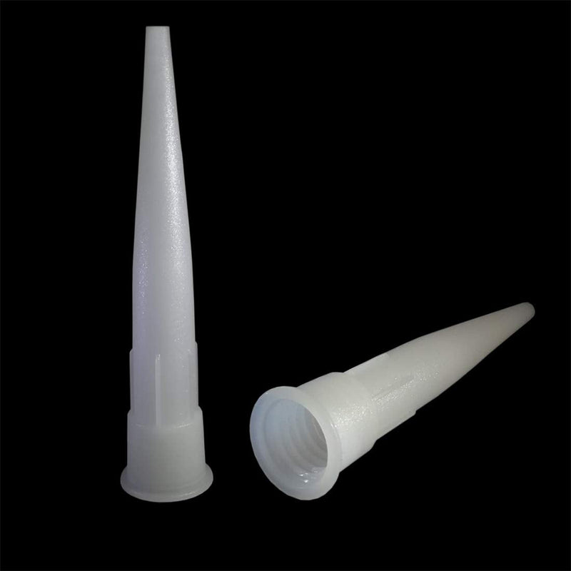 [Australia] - PUTECH 30-Pcs Caulk nozzles for caulking Gun and 2-Pcs Multi-Purpose Scraper, 32-Pack white/30pcs 