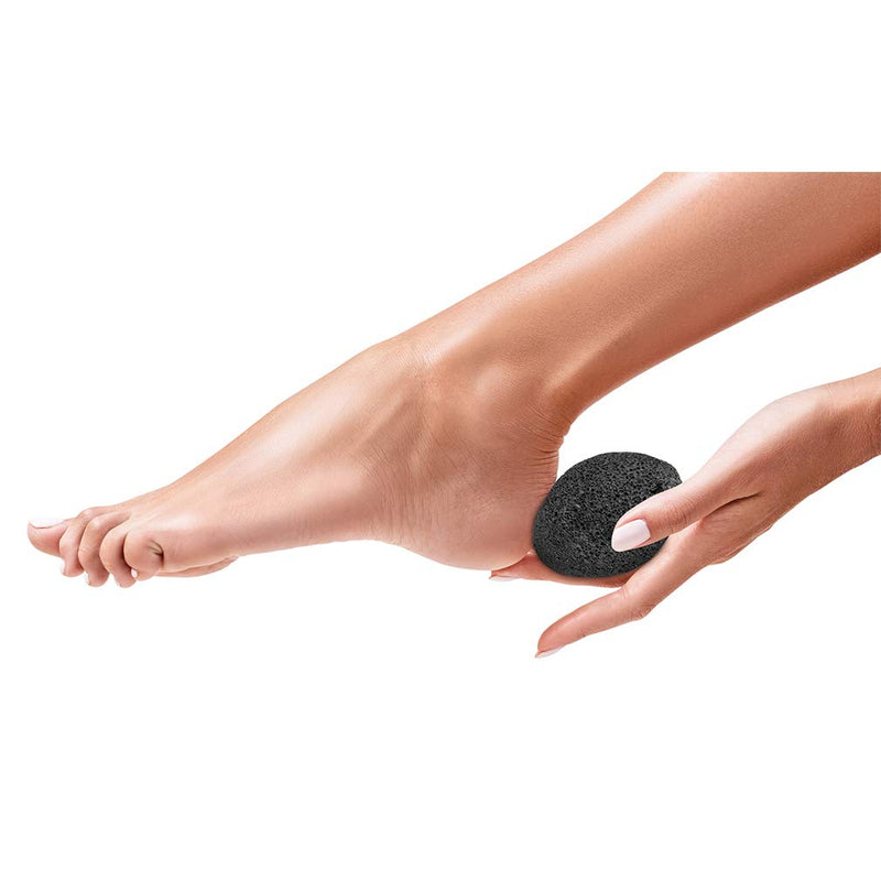 [Australia] - KuuCare Pumice Stone for Feet, Natural Earth Lava Pumice Stone - Foot File Callus Remover for Feet Heels, Pedicure Exfoliator for Dead Skin, Hard Skin and Foot Scrubber 