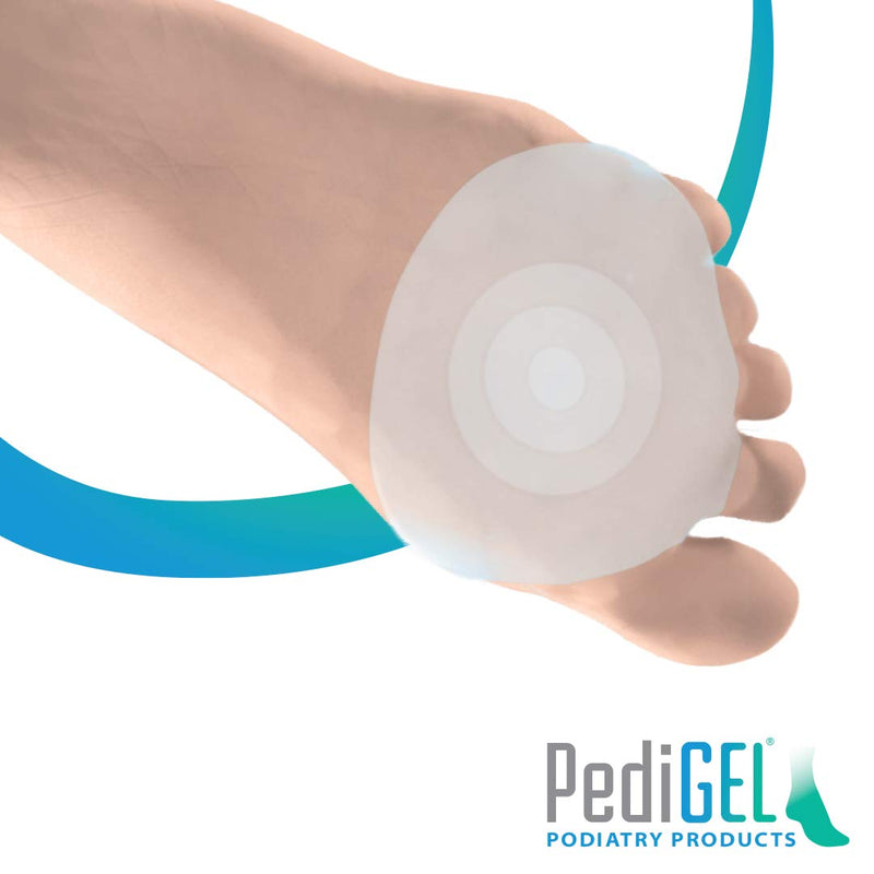 [Australia] - PediGel® - Medically Approved Polymer Gel Toe Metatarsal Pads Offering Protection and Comfort to Metatarsal Region of Foot - 4 Units 