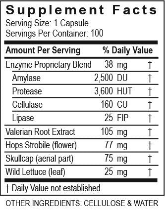 [Australia] - CalmZyme, 100 Capsules - #1 Practitioner Recommended - Maximize Digestion of Nutrients, Production of Energy and Aid in Immune Support by Transformation Enzymes 