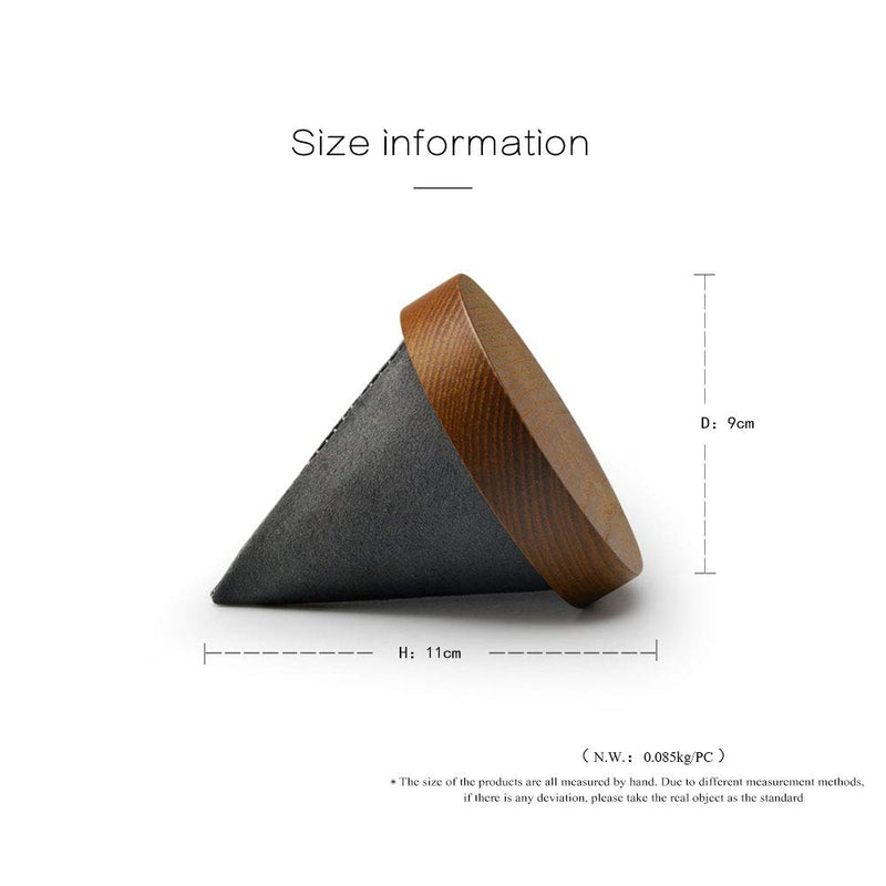 [Australia] - Oirlv Solid Wood Bangle Bracelet Watch Holder Exhibit/Trade Shows/Retail Stores Jewelry Display Stand(Grey) Grey 