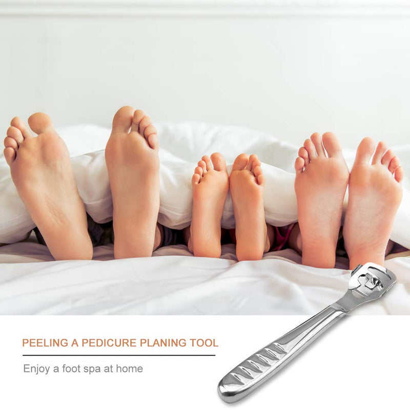 [Australia] - Codream Pedicure Callus Shaver Foot File Care Hard Skin Remover Callus Shaver Sets with Case, Foot File Heads & 10 Replacement Blade 