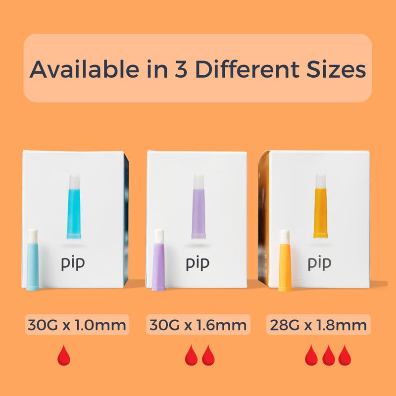 [Australia] - Pip Lancets, 28G x 1.8mm, 100 ct. Box 