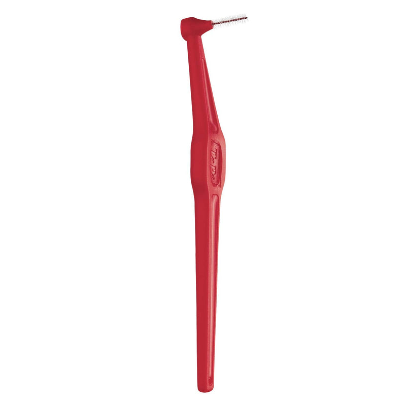[Australia] - Tepe Angled 0.5mm Red Interdental Brushes - Pack of 6 6 count (Pack of 1) 