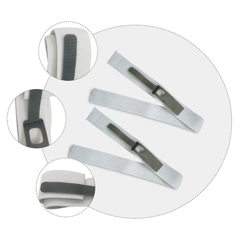 [Australia] - Cisixin 4 PCS Fix Catheter Strap Urinary Bag Leg Strap, Adjustable Fixation Tape Catheter Securement Device Retaining Strap for Patient 