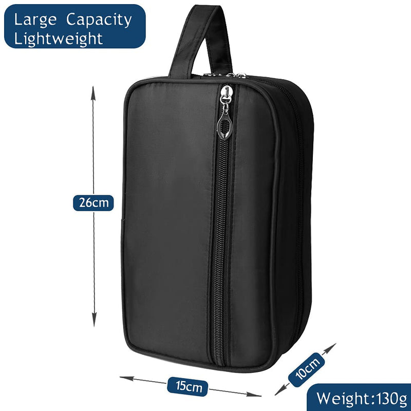 [Australia] - Toiletry Bag for Men Travel Wash Bag Shaving Bag Waterproof Bathroom Gym Make Up Bag for Men & Women 