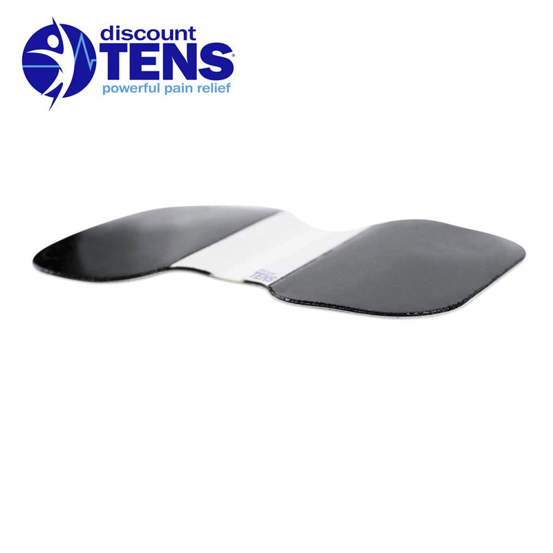 [Australia] - TENS Electrodes, 2 Premium Quality 4 inch x 6 inch Hourglass Self Adhesive Electrodes for TENS Units, Wired Butterfly TENS Unit Electrodes, Discount TENS Brand 