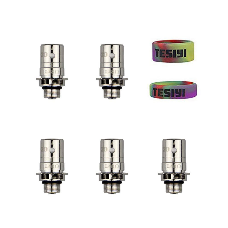 [Australia] - INNOKIN Zenith Z Plex3D Coils 0.48Ω for iTaste Kroma-A Zenith Adept Kroma R Zlide Tube Cool Fire Mini Zenith Pro Plexus D22 Atomizer Tank Kit Pack of 5 